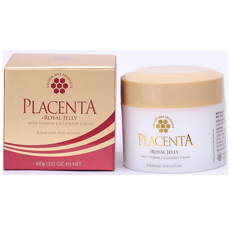 Golden Hive Placenta Royal Jelly Advanced Anti Wrinkle 100g Golden Hive Placenta Royal Jelly Advanced Anti Wrinkle 100g