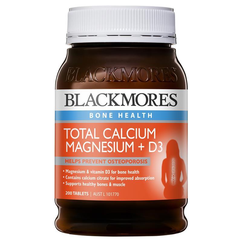 original Blackmores Total Calcium Magnesium + Vitamin D3 - Image 1