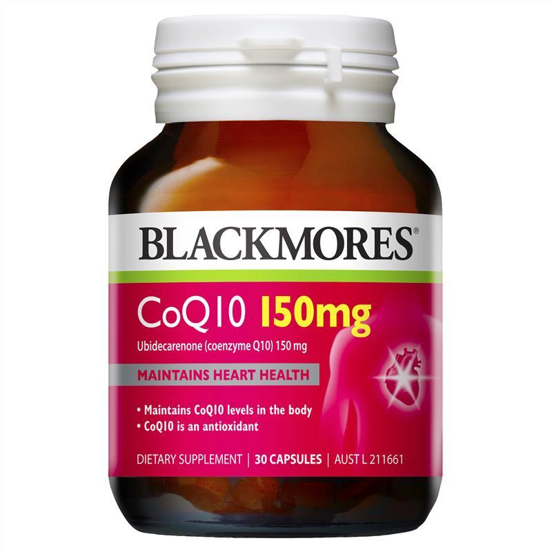 CoQ10 150mg 30 caps - Blackmores CoQ10 150mg 30 caps - Blackmores - Image 1