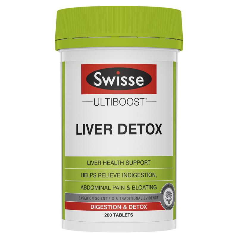 Swisse Ultiboost Liver Detox 200 Tablets Swisse Ultiboost Liver Detox 200 Tablets